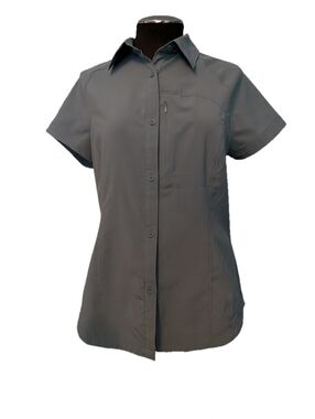 32 Degrees Cool Womens Outdoor Performance Shirt, Small, Sage Green